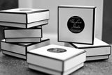 Wedding Lace Cufflinks - Or Any Sentimental Material - Sterling Silver