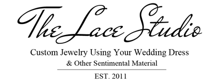 Lace Studio The Lace Studio- Custom Wedding Jewelry Made With Your Wedding Dress